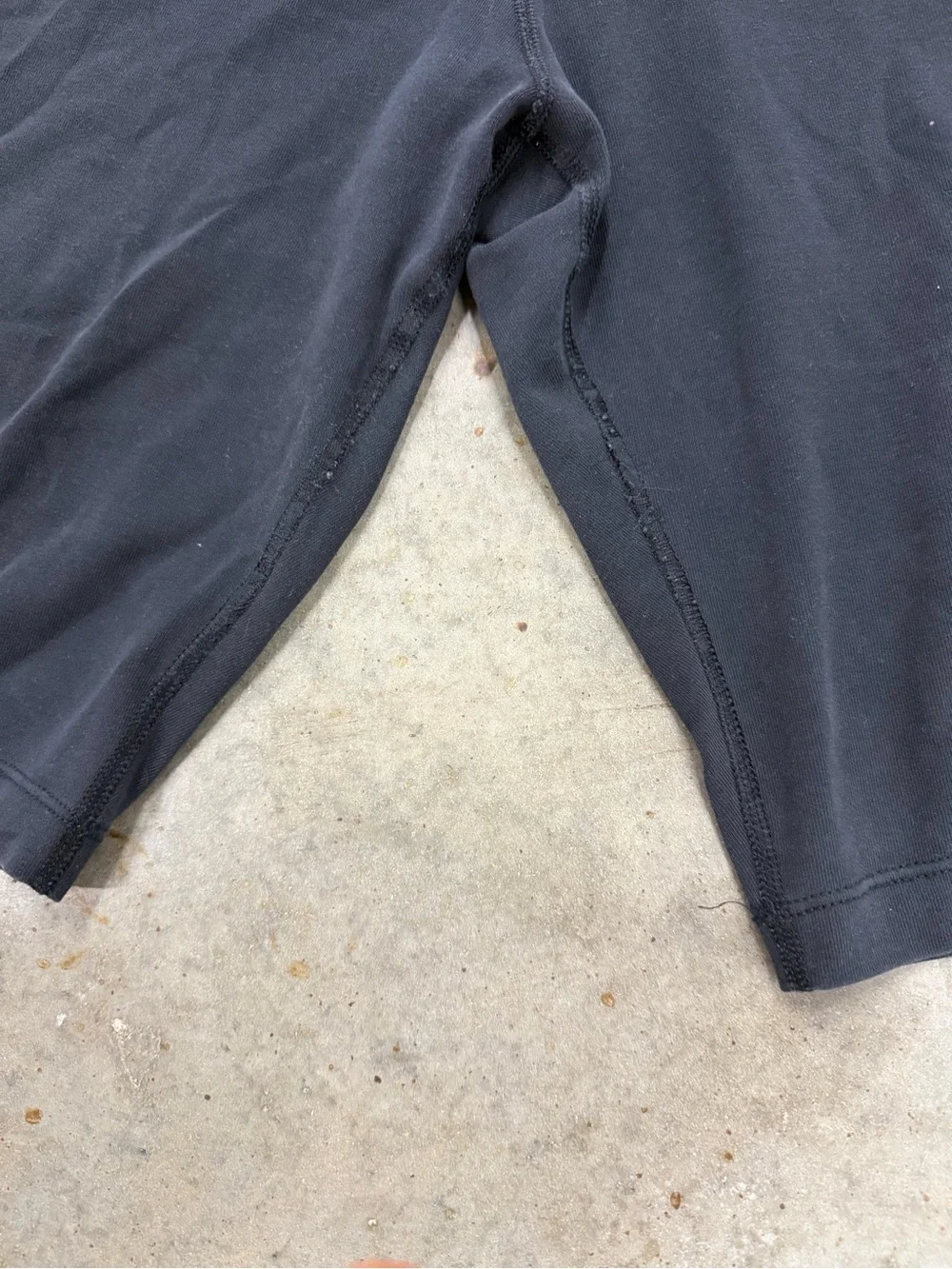Nike Black Bike Shorts with White Swoosh